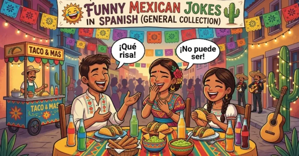 Funny Mexican Jokes in Spanish (General Collection)