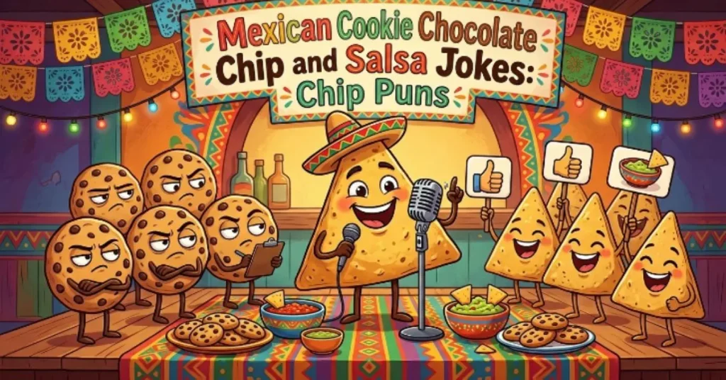 Mexican Cookie Chocolate Chip and Salsa Jokes: Chip Puns