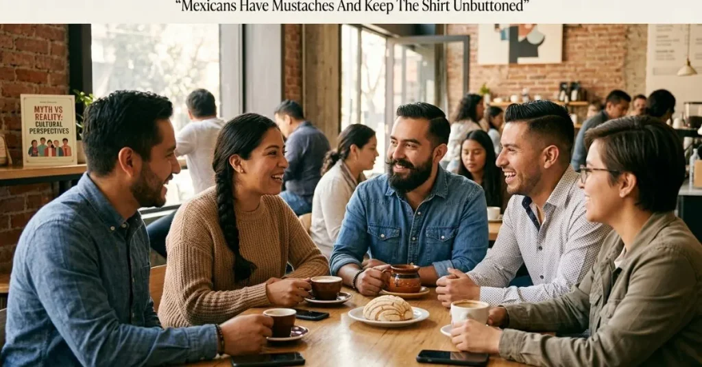 Mexicans Have Mustaches And Keep The Shirt Unbuttoned
