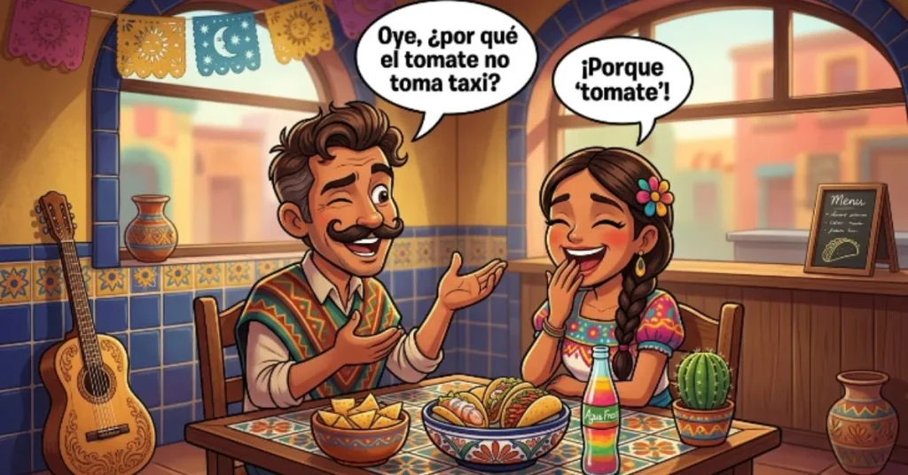 One Liner Mexican Jokes in Spanish