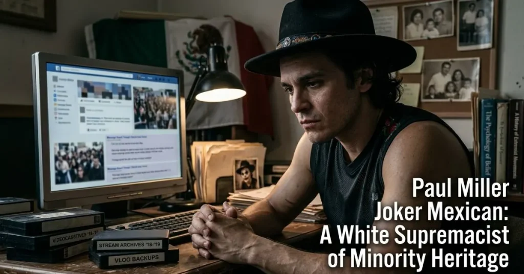 Paul Miller Joker Mexican: A White Supremacist of Minority Heritage