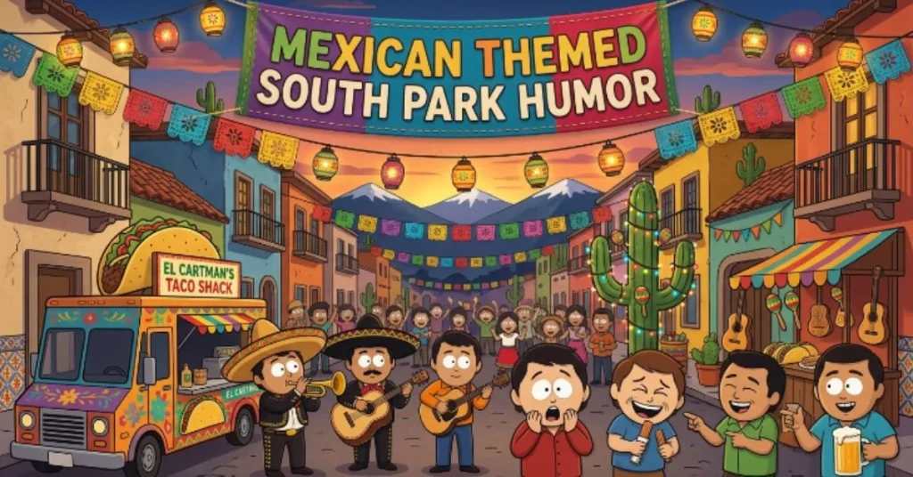 Mexican Themed South Park Humor
