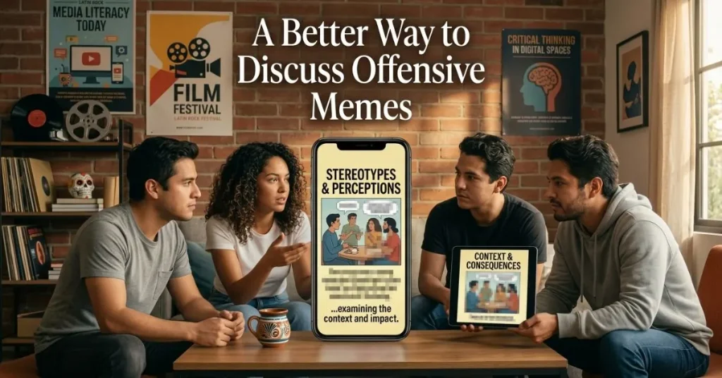 A better way to discuss offensive memes