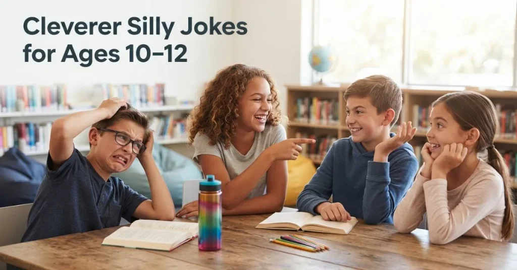Cleverer silly jokes for ages 10-12