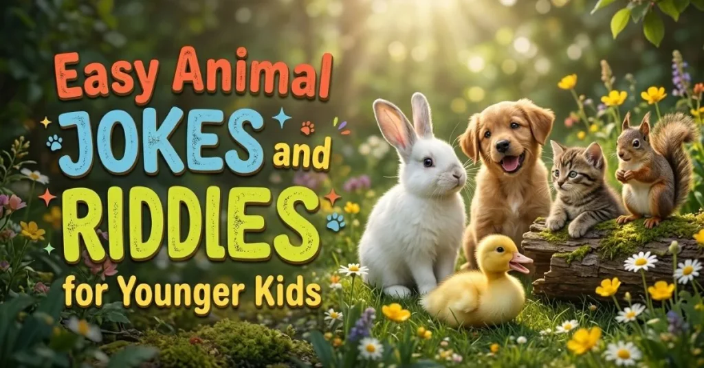 Easy Animal Jokes and Riddles for Younger Kids