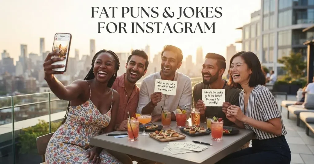 Fat Puns & Jokes for Instagram