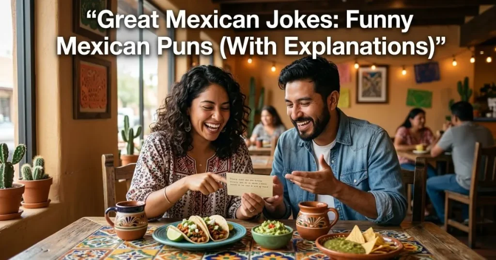 Great Mexican Jokes: Funny Mexican Puns (With Explanations)
