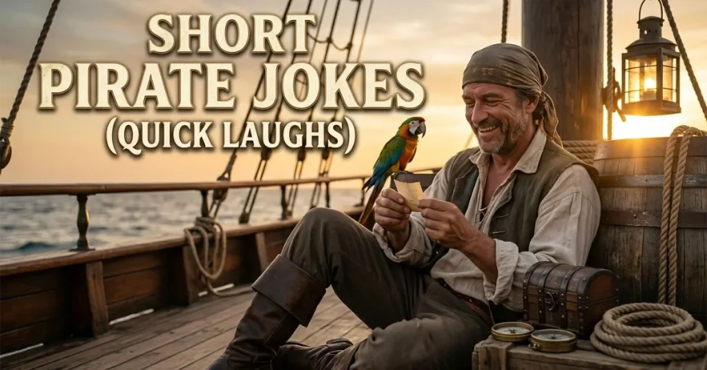 Short Pirate Jokes (Quick Laughs)