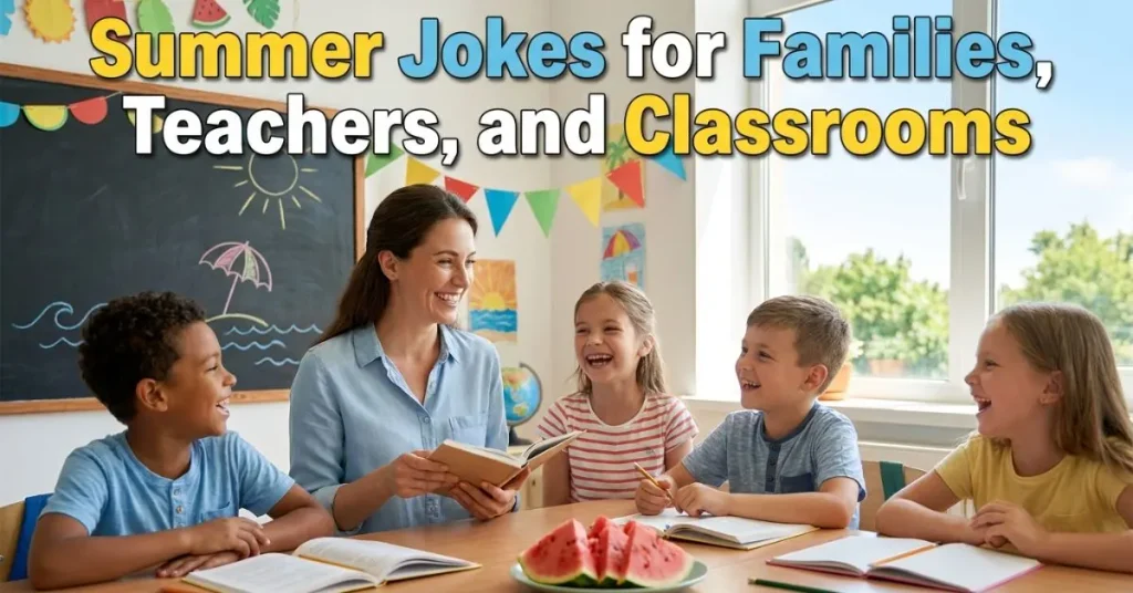 Summer Jokes for Families, Teachers, and Classrooms